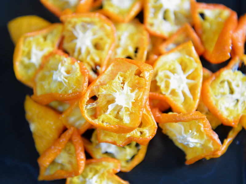 スライスして干すだけ！ドライ金柑の作り方